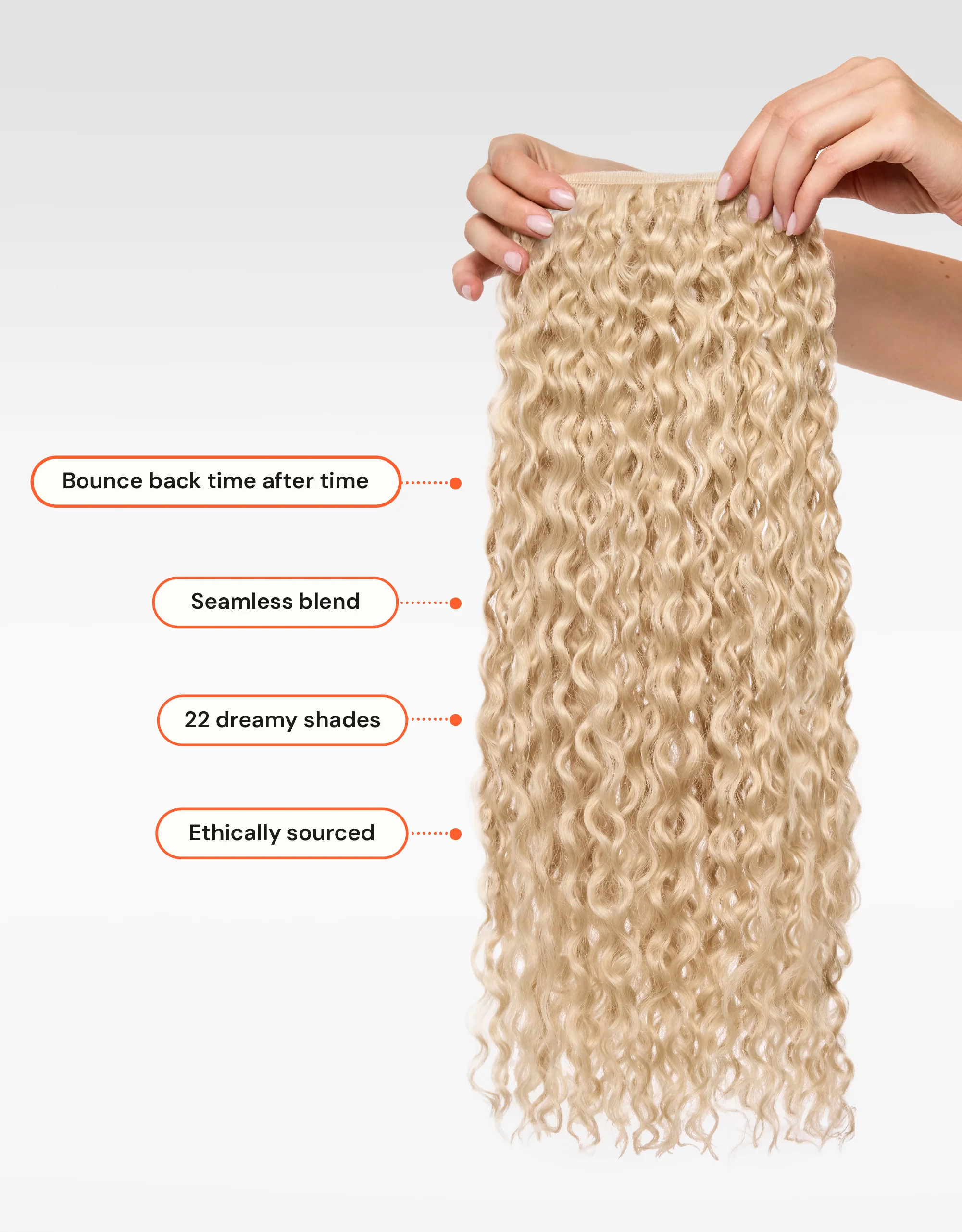 20" Curl Collection Weft - Image 192